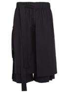 Craig Green Layered Tie-side Wool Cropped Trousers