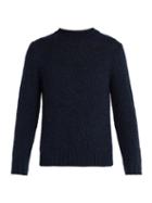 Matchesfashion.com Ralph Lauren Purple Label - High Neck Cashmere Sweater - Mens - Navy