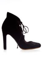 Tabitha Simmons Aubrey Velvet Lace-up Pumps