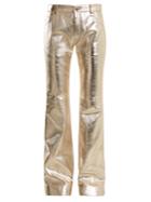 Chloé Wide-leg Leather Trousers