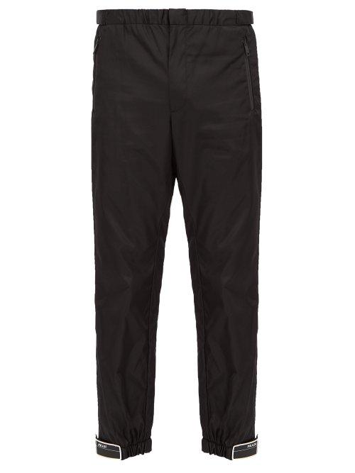 Matchesfashion.com Prada - Technical Nylon Trackpants - Mens - Black