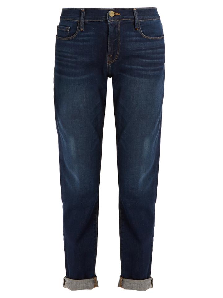 Frame Le Garcon Mid-rise Straight-leg Boyfriend Jeans