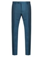 Valentino Slim-leg Mohair And Wool-blend Trousers