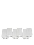 Matchesfashion.com Richard Brendon - X Jancis Robinson Set Of Six Water Glasses - Womens - Clear