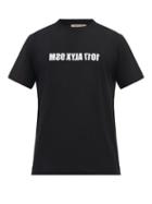 Mens Rtw 1017 Alyx 9sm - Logo-print Cotton-jersey T-shirt - Mens - Black