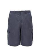 Matchesfashion.com Sies Marjan - Elias Washed Satin Cargo Shorts - Mens - Blue