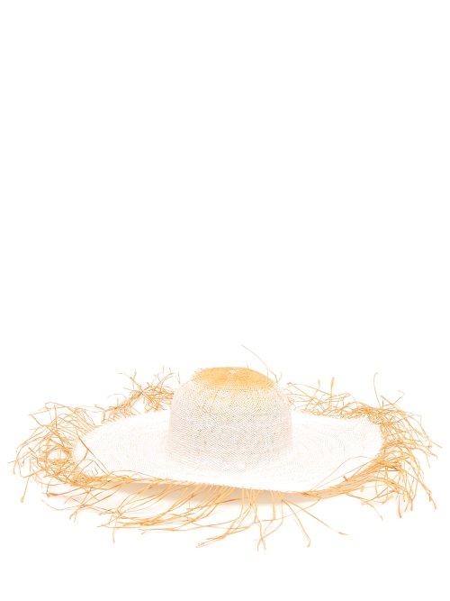 Matchesfashion.com Jacquemus - Le Chapeau Riviera Straw Hat - Womens - White