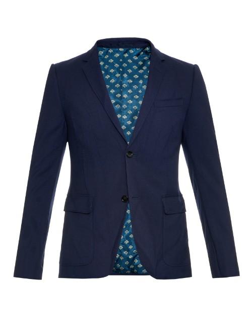 Gucci Notch-lapel Single Breasted Blazer