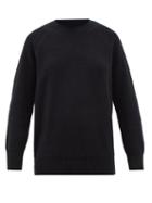 Johnstons Of Elgin - Cashmere-fleece Sweater - Womens - Black