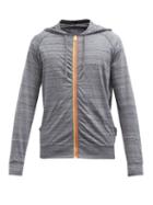Paul Smith - Zip-through Hooded Cotton-jersey Pyjama Top - Mens - Grey
