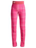 Fendi High-rise Checked Wool Trousers