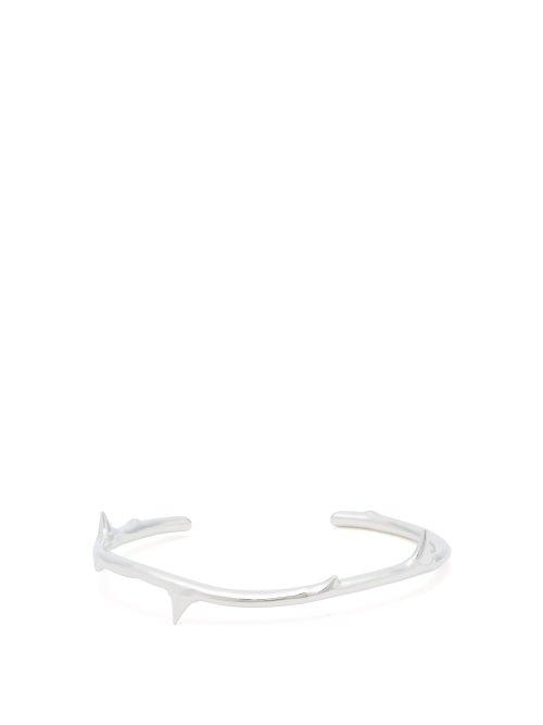 Matchesfashion.com Shaun Leane - Rose Thorn Sterling Silver Bracelet - Mens - Silver