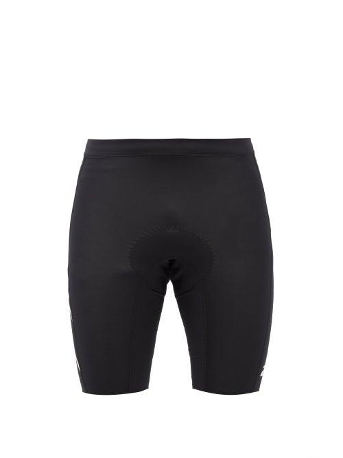 2xu - Aero Logo-print Cycling Shorts - Mens - Black White