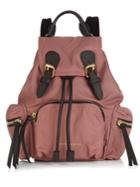 Burberry Medium Nylon And Leather Backpack