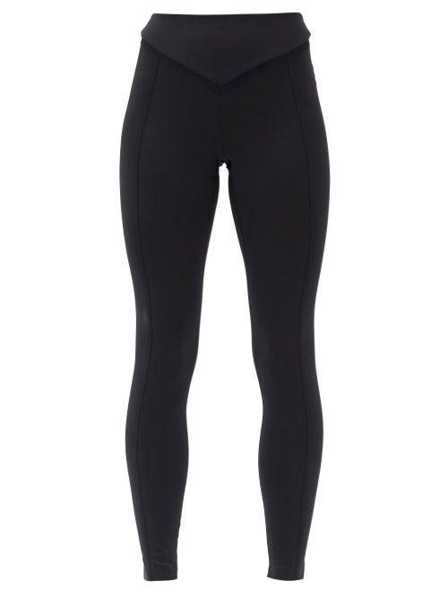 Matchesfashion.com Ernest Leoty - Corset High-rise Leggings - Womens - Black