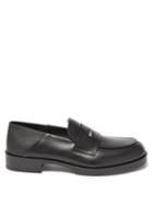 Matchesfashion.com 1017 Alyx 9sm - Logo-embellished Leather Penny Loafers - Mens - Black