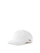 Maison Kitsun - Tricolour-fox Cotton-blend Baseball Cap - Mens - White