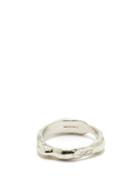 Alighieri - The Edge Of Abyss Sterling-silver Ring - Mens - Silver