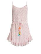 Matchesfashion.com Athena Procopiou - Mandrem Silk Dress - Womens - Pink