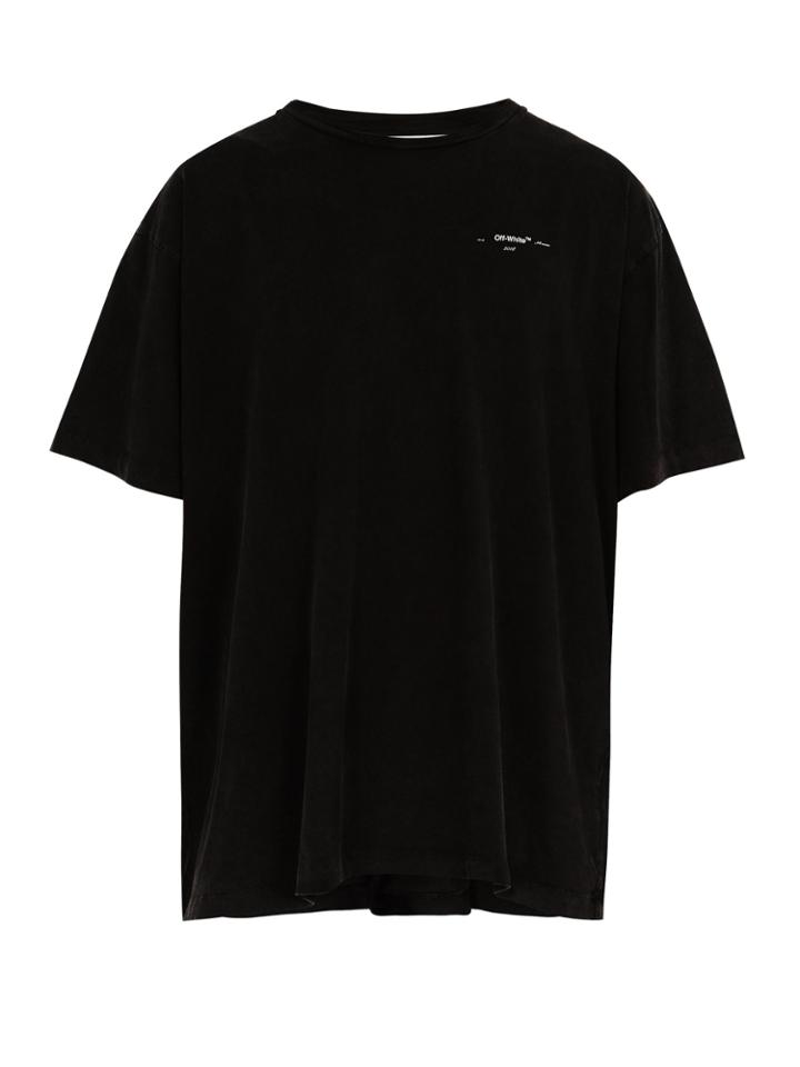 Off-white 3d-line Cotton T-shirt