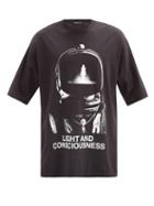 Matchesfashion.com Undercover - Astronaut-print Cotton-jersey T-shirt - Mens - Black