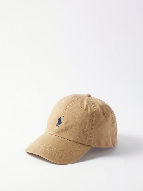 Polo Ralph Lauren - Logo-embroidered Cotton-twill Baseball Cap - Mens - Tan