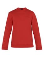 Matchesfashion.com Raf Simons - Transformers Cotton Sweatshirt - Mens - Red