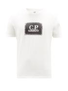 C.p. Company - Logo-print Cotton-jersey T-shirt - Mens - White