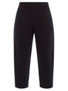 The Row - Dahlia Cropped Cashmere Trousers - Womens - Dark Navy