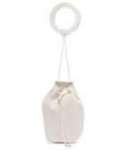 Matchesfashion.com Jil Sander - Drawstring Soft Leather Bag - Womens - White