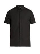 Dolce & Gabbana Polka-dot Cuff Cotton And Silk-blend Shirt