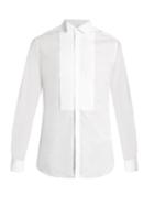 Valentino Wingtip-collar Double-cuff Cotton Shirt