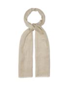 Matchesfashion.com From The Road - Atasa Narrow Striped Linen Scarf - Mens - White