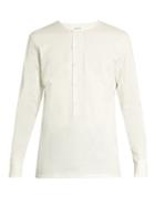Lemaire Cotton-jersey Henley Sweatshirt