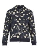 Valentino Camustars-print Cotton-blend Hooded Sweatshirt