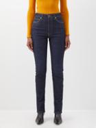 Khaite - Daria High-rise Skinny Jeans - Womens - Dark Denim
