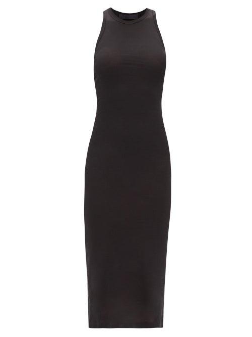Wardrobe.nyc Wardrobe. Nyc - Release 06 Ribbed Cotton-jersey Dress - Womens - Black