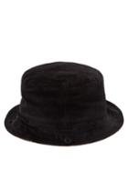 Matchesfashion.com Gucci - Silk Velvet Bucket Hat - Womens - Black