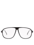 Matchesfashion.com Givenchy - Aviator Acetate And Metal Glasses - Womens - Black