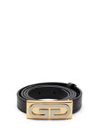 Matchesfashion.com Gucci - Gg Logo Leather Belt - Mens - Black