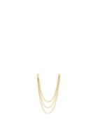 Matchesfashion.com Maria Tash - 14kt Gold Triple Chain-link Single Earring - Womens - Yellow Gold