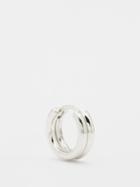 Charlotte Chesnais - Mini Sterling Silver Hoop Earrings - Womens - Silver