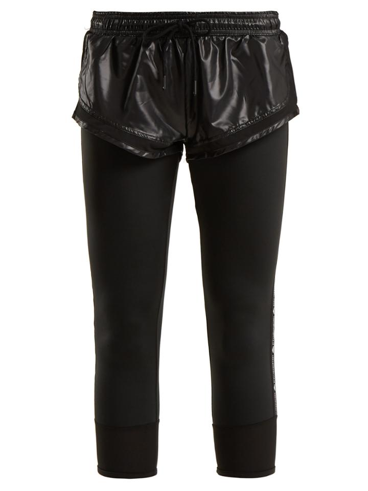 Adidas By Stella Mccartney Essential Double-layered Performance Leggings