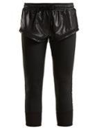 Adidas By Stella Mccartney Essential Double-layered Performance Leggings