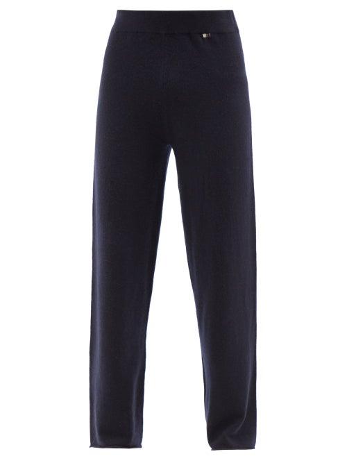 Extreme Cashmere - No.104 Stretch-cashmere Track Pants - Mens - Navy