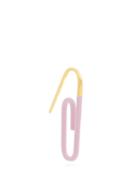 Matchesfashion.com Hillier Bartley - Paperclip Single Earring - Womens - Pink