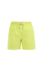 Matchesfashion.com Polo Ralph Lauren - Traveler Logo-embroidered Swimshorts - Mens - Yellow