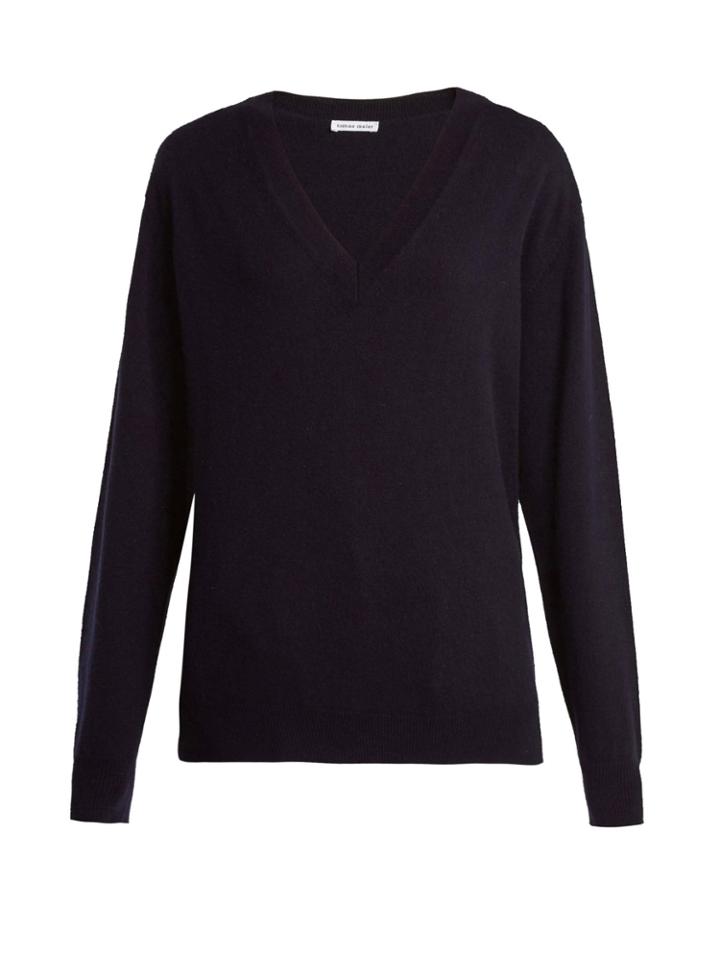 Tomas Maier V-neck Fine-knit Cashmere Sweater