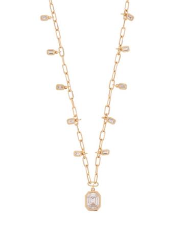 Ladies Fine Jewellery Shay - Illusion Diamond & 18kt Gold Choker Necklace - Womens - Yellow Gold