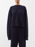 Extreme Cashmere - No.256 Judith Cashmere Sweater - Womens - Dark Navy